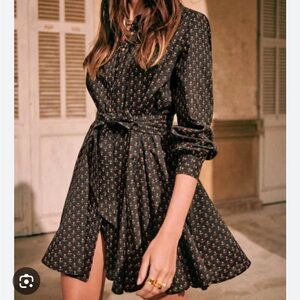 Sezane Sol dress in floral print
